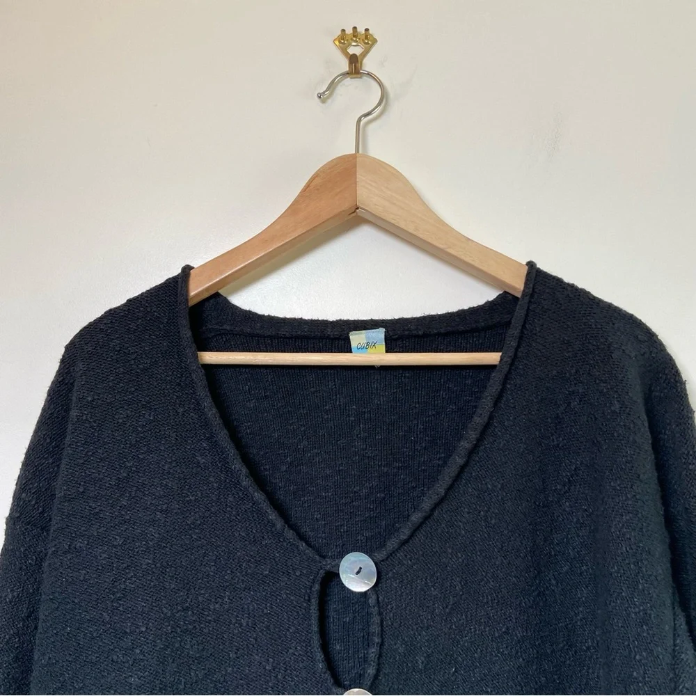 CUBIX Lagenlook Bohemian Cotton Cardigan - Picture 2 of 7